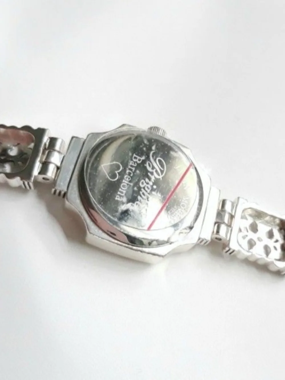 Silver Brighton Women's Octagonal Bracelet Watch - Elegant Silver Watch